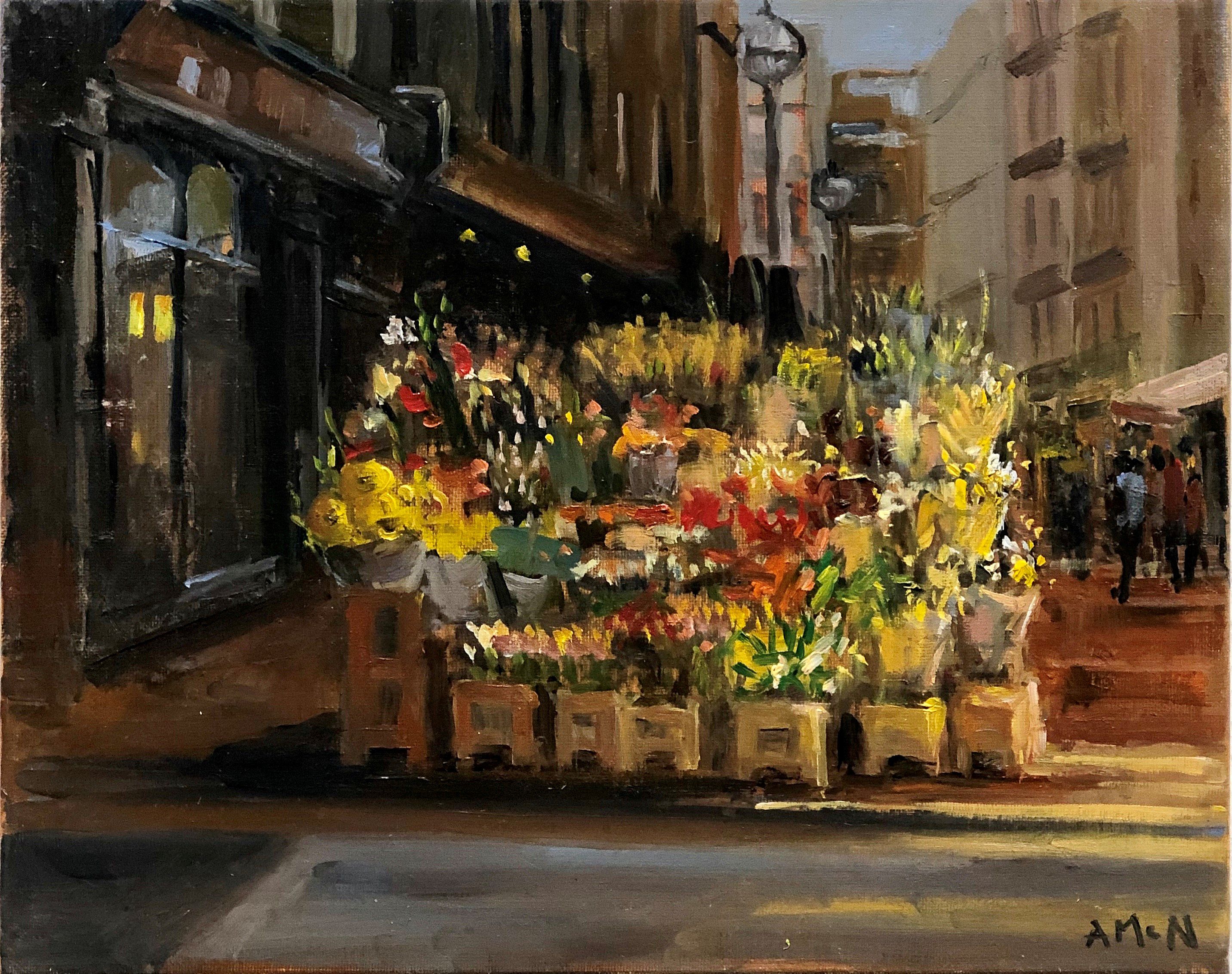 Grafton Street in Bloom by Anne Mc Nulty